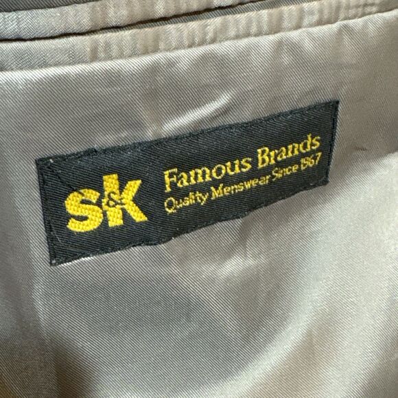 Silk Wool Houndstooth Sport Coat 42R – Tailors Row Deansgate - Picture 8 of 16